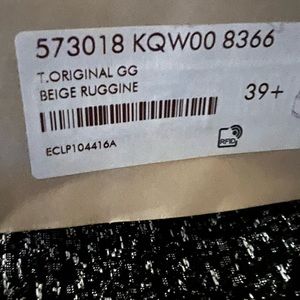 Gucci sandals size 9 new never worn.